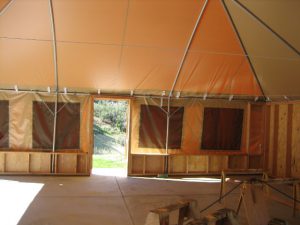 Bunk Tent for RawHyde Adventures in Mojave Desert