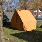 WWI US Small Wall Tent