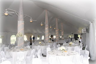 Wedding Tent Interior