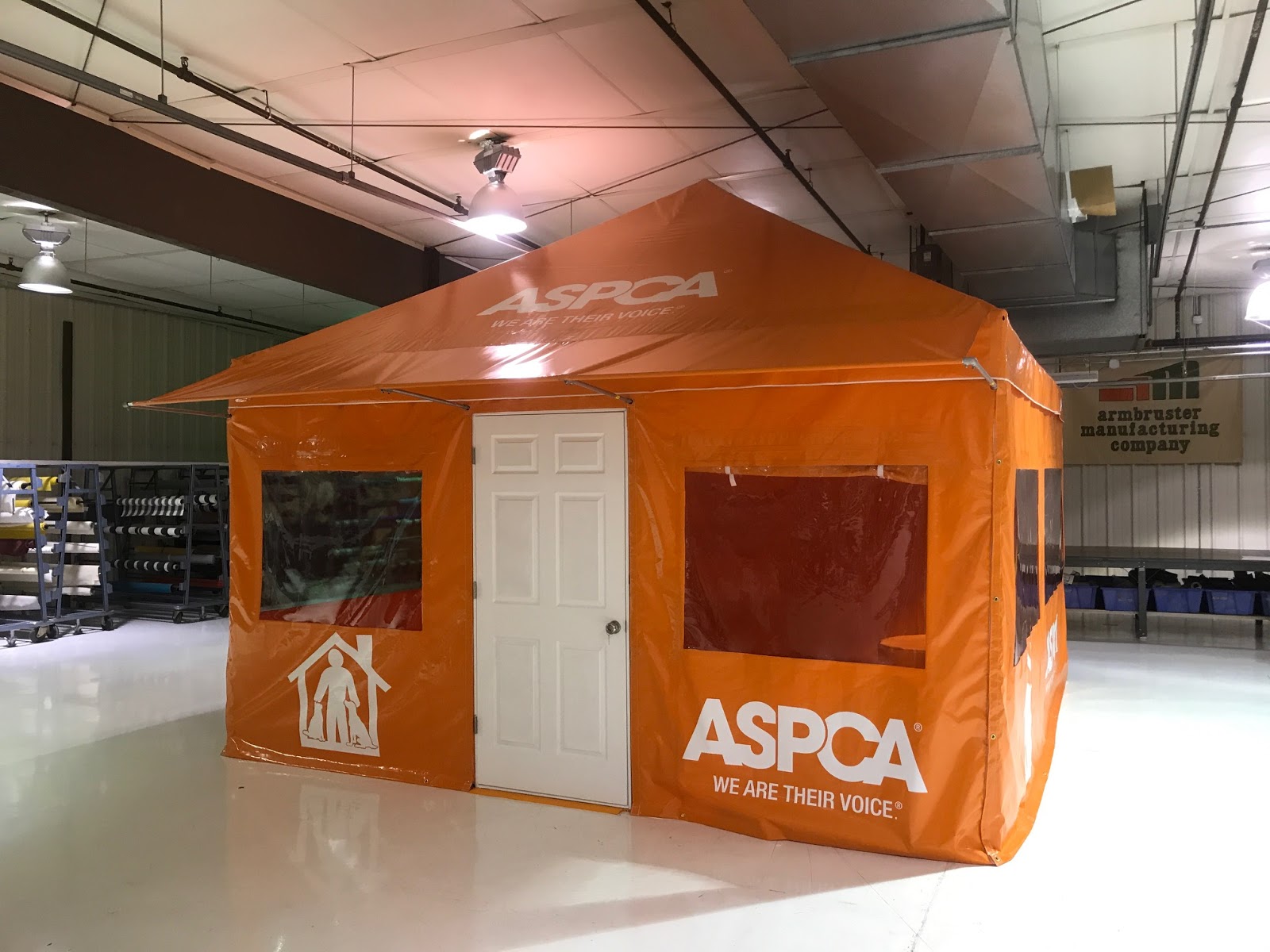 ASPCA Field Operation / Office Tent, with Graphics