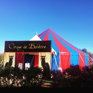 Circus Tent, Round, Cirque Boheme