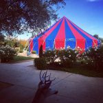Circus Tent, Peaked, Round, Cirque Boheme