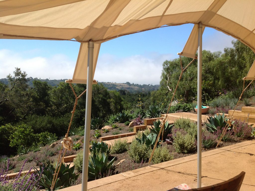 View from Bedouin Tent, Santa Barbara, California
