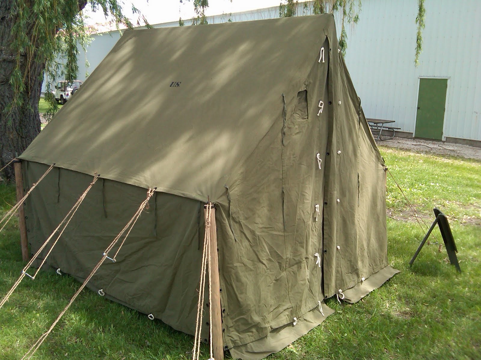 World War II (WWII) Tent at Anzio Express Event